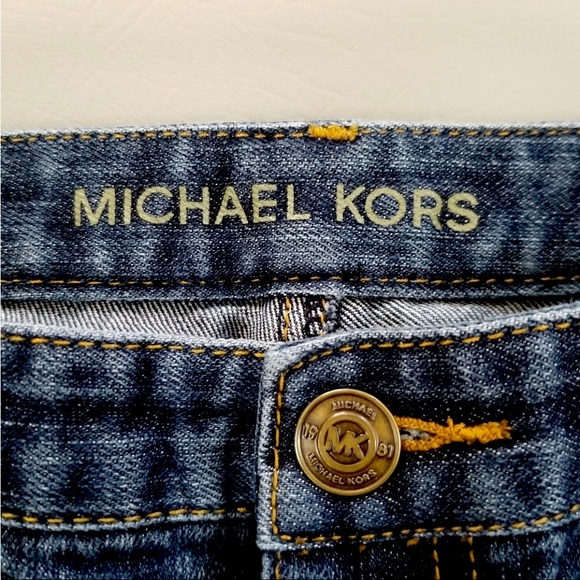 Michael Kors dark wash boot cut jeans size 2 - Picture 5 of 6
